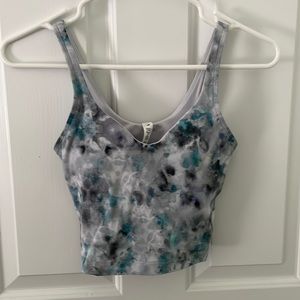 Lululemon Align Tank Multi Color Print Size 2